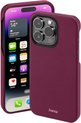 Hama MagCase Finest Sense Cover Hoesje geschikt voor Apple iPhone 14 Pro - Compatibel met Magsafe - Kunstleder - Krasbestendig - Perfecte Pasvorm - Bordeaux