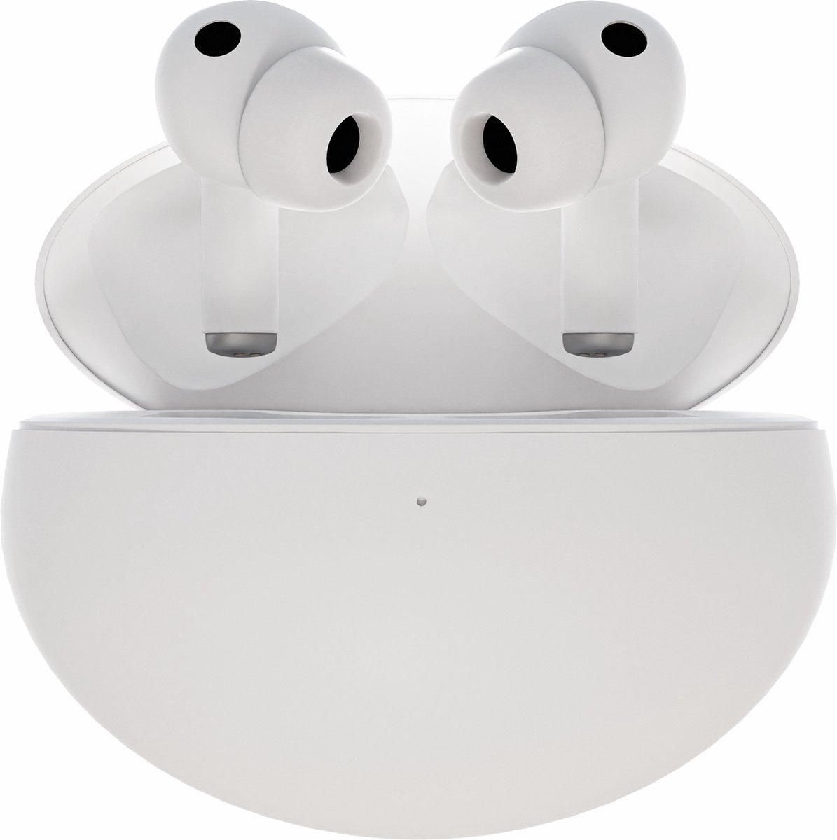 Audrax Studio - Volledig Draadloze Oordopjes | Bluetooth | Oortjes Draadloos | In-Ear | Earpods | Geschikt voor Apple & Android | Geavanceerde Active Noise Cancelling | Transparency Mode | 3 Luistermodi | Zuivere bas | Ergonomisch | Wit