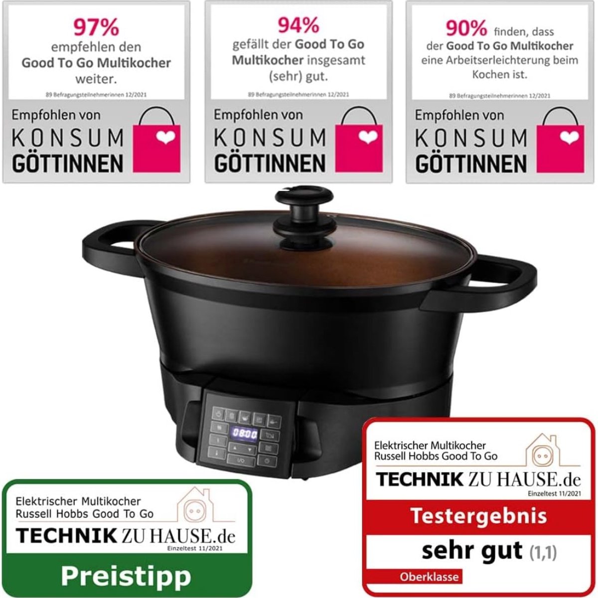 Multicooker Meerdere Functies Slowcooker Rijstkoker - afbeelding 3