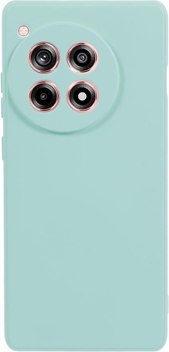Coverup Colour TPU Back Cover - Geschikt voor OnePlus 12R Hoesje - Mint Green
