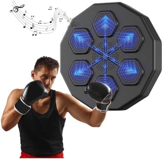 Boksmachines - Music Boxing Machine - Fitheidschallenge - Muziekboksmachine - Aan de