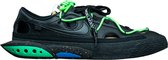 Nike Blazer Low Off-White Black Electro Green - DH7863-001 - Maat 44.5 - Wit - Schoenen