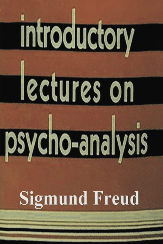 Introductory Lectures on Psychoanalysis - cover