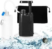 Waterzuiveringsapparaat - Waterzuiveringssysteem - Waterzuiveringsfilter - Waterzuivering outdoor - 21,3 x 13 x 5,49 cm - 407 Gram - Grijs