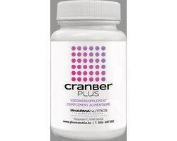 CRANBER PLUS 60 TABL PHARMANUTRICS//URINEWEGEN//VEENBESSEN//D-MANNOSE//VITAMINE C//OPC//URINEWEGEN
