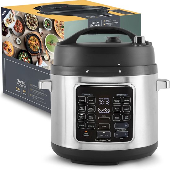 Multicooker - Rijstkoker - Slowcooker - Stomer - Snelkookpan - Meerdere Functies - Pressure Cooker