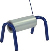 Kortpack - Buisfolie-Dispenser - Blauw - Geschikt voor Buisfolie tot 100cm breed en Maximale Roldiameter van 40cm - Gepoedercoat Staal - 1 stuk - (065.0493)