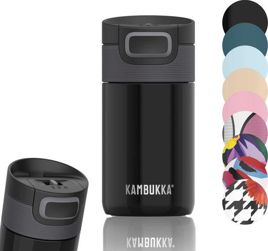 Dopper Travel Mug Blazing Black 300 ml - Reisbeker - Zwart