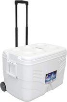 Polarcooler Koelbox 62 Liter - Wit - Wielen - Handvaten - Coolbox - IJsbox Camping - Thermobox