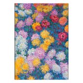 Monet's Chrysanthemums- Monet’s Chrysanthemums Midi Lined Hardback Journal (Elastic Band Closure)