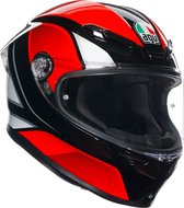 Agv K6 S E2206 Mplk Hyphen Black Red White 008 S - Maat S - Helm
