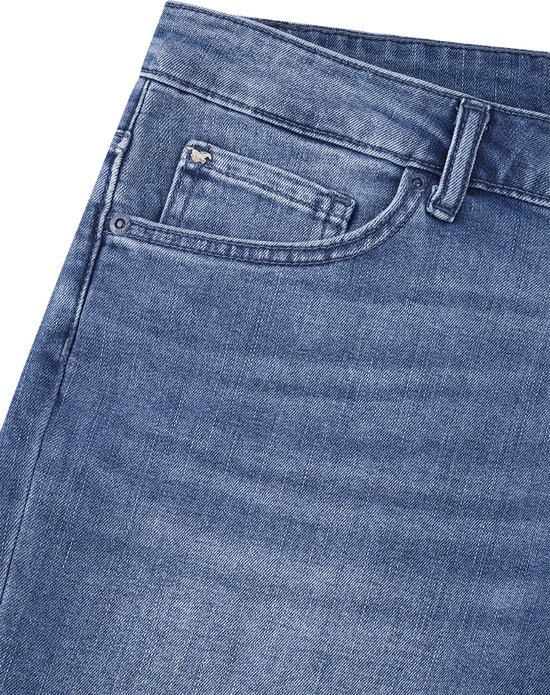Mustang Bermuda court femme régulier/droit Blauw