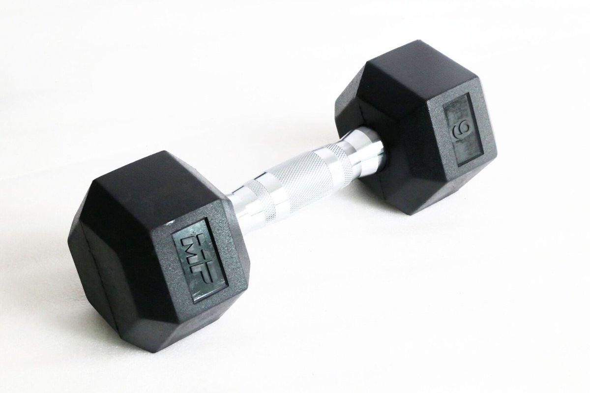 Muscle Power Hexa Dumbbell - Per Stuk - 15 kg