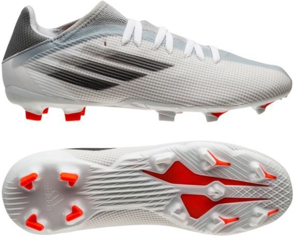 adidas X speedflow 3 FG wit grijs Junior