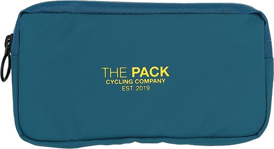 Étui The Pack Essentials Rétro Blue | Portefeuille de Sport - Imperméable - Sac de rangement pour vélo - Compartiment téléphone