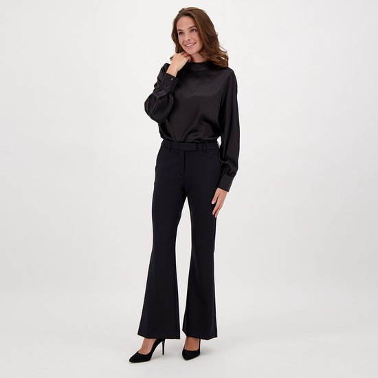 Pantalon / Pantalon noir par Je m'appelle - Femme - Tissu de voyage - Taille 36 - 12 tailles disponibles