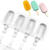 Go Go Gadget - "Maak je eigen Magnum ijsjes: Siliconen mal, ijsstokjes, cakemould en chocoladevorm - Perfect voor Instagram & TikTok!"
