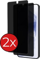 Screenprotector Geschikt voor Samsung A55 Screenprotector Privacy Glas Gehard Full Cover - Screenprotector Geschikt voor Samsung Galaxy A55 Screenprotector Privacy Tempered Glass - 2 PACK