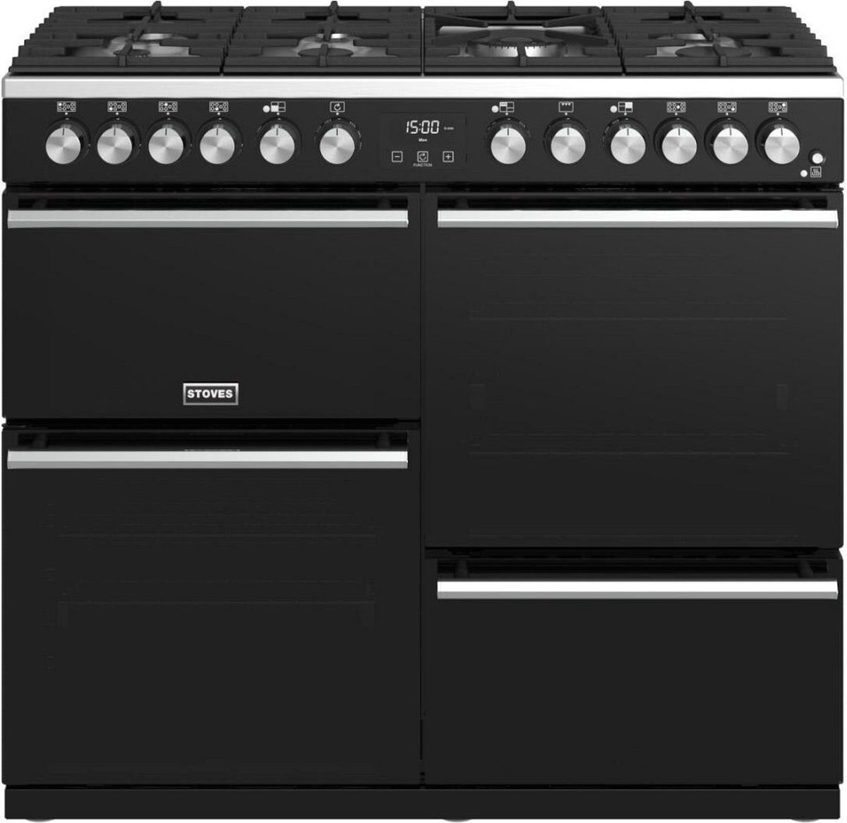 Stoves precision s1000 df deluxe zwart st410769