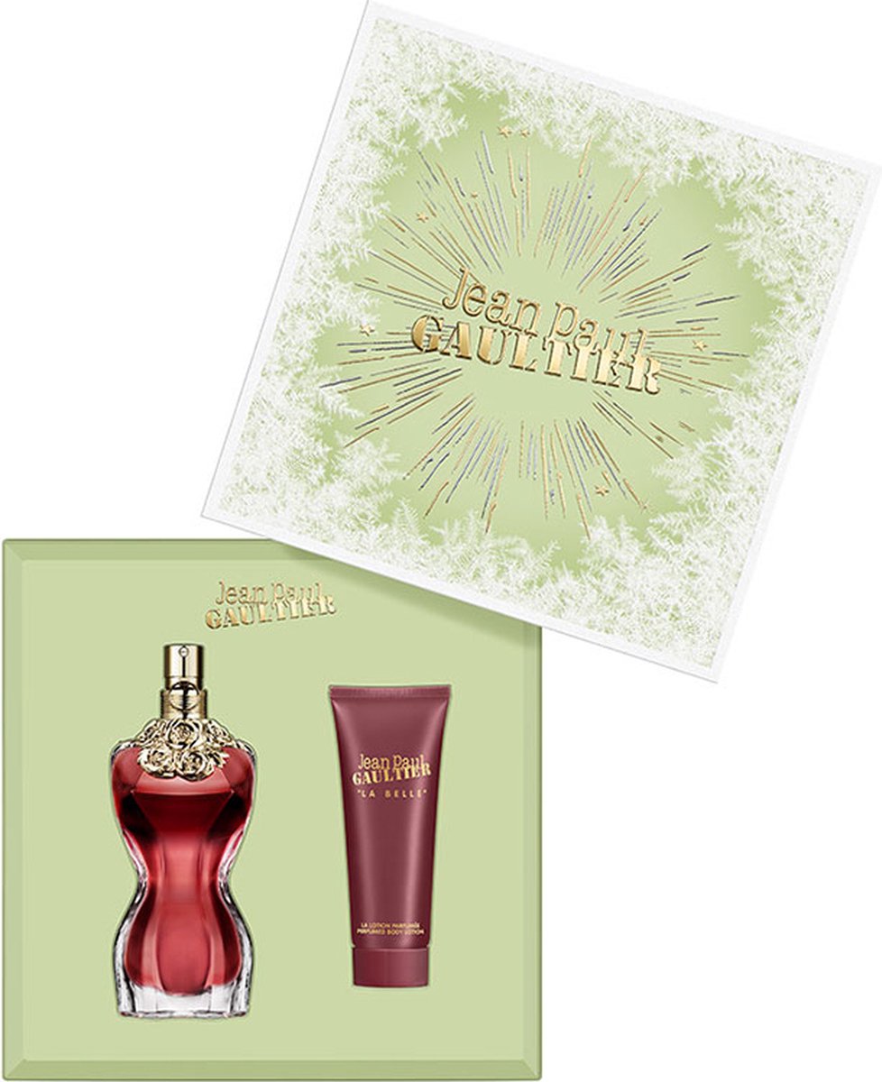 Goedkoopste Jean Paul Gaultier La Belle Giftset - 50 ml eau de parfum spray 75 ml bodylotion - cadeauset voor dames