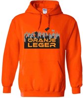 Oranje Leger Hoodie - nederland - holland - dutch - wk - ek - koningsdag - unisex - trui - sweater - capuchon