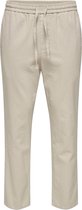 ONLY & SONS ONSLINUS CROP 0007 COT LIN PNT NOOS Heren Broeken - Maat XL