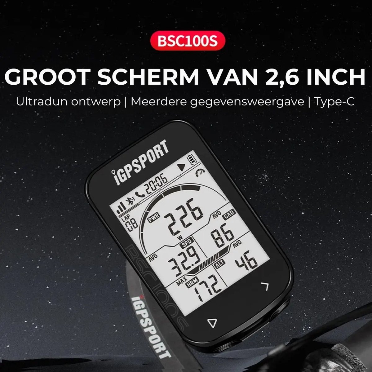 iGPSport BSC100S GPS Compteur de Vélo Manuel utilisateur