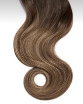 LUXEXTEND Keratin Hair Extensions #P4/6A | U Tip | 60 CM | 50 Stuks | 50 gram | Luxury Hair A+ | Human Hair Keratin | Remy Sorted & Double Drawn | Extensions Blond| Extensions Human Hair| Echt Haar | Wax Extensions| Haarverlenging