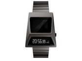 SEKETO SolarTank - Horloge 40mm Grey Staal OLED