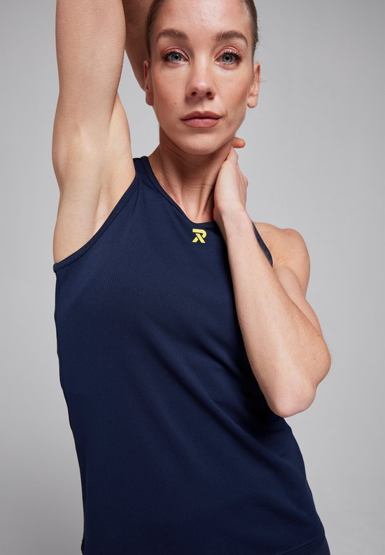 Redmax Sublime Collectie Dames Singlet - Sportkleding - Dry-Cool - Geschikt voor Yoga en Fitness - Navy - XL
