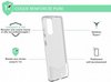 Bigben Connected, Versterkte hoes Geschikt voor Samsung Galaxy S20 PURE, Transparant