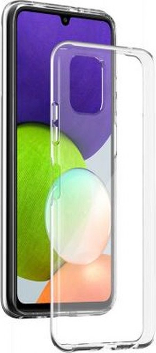 Bigben Connected, Case Geschikt voor Samsung Galaxy A22 Zacht en ultradun, Transparant