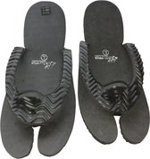 aqua /sauna slippers zwart maat L 41/42