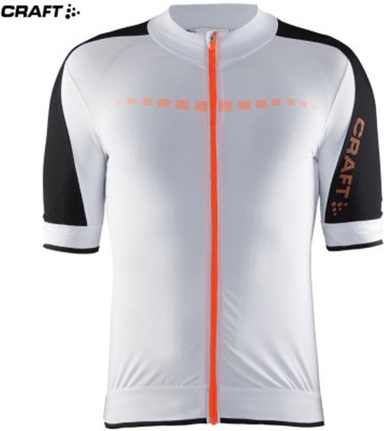 Craft Aerotec Jersey Lightweight Taille M chemise de cyclisme pour hommes Wit Jaune Zwart 1904989