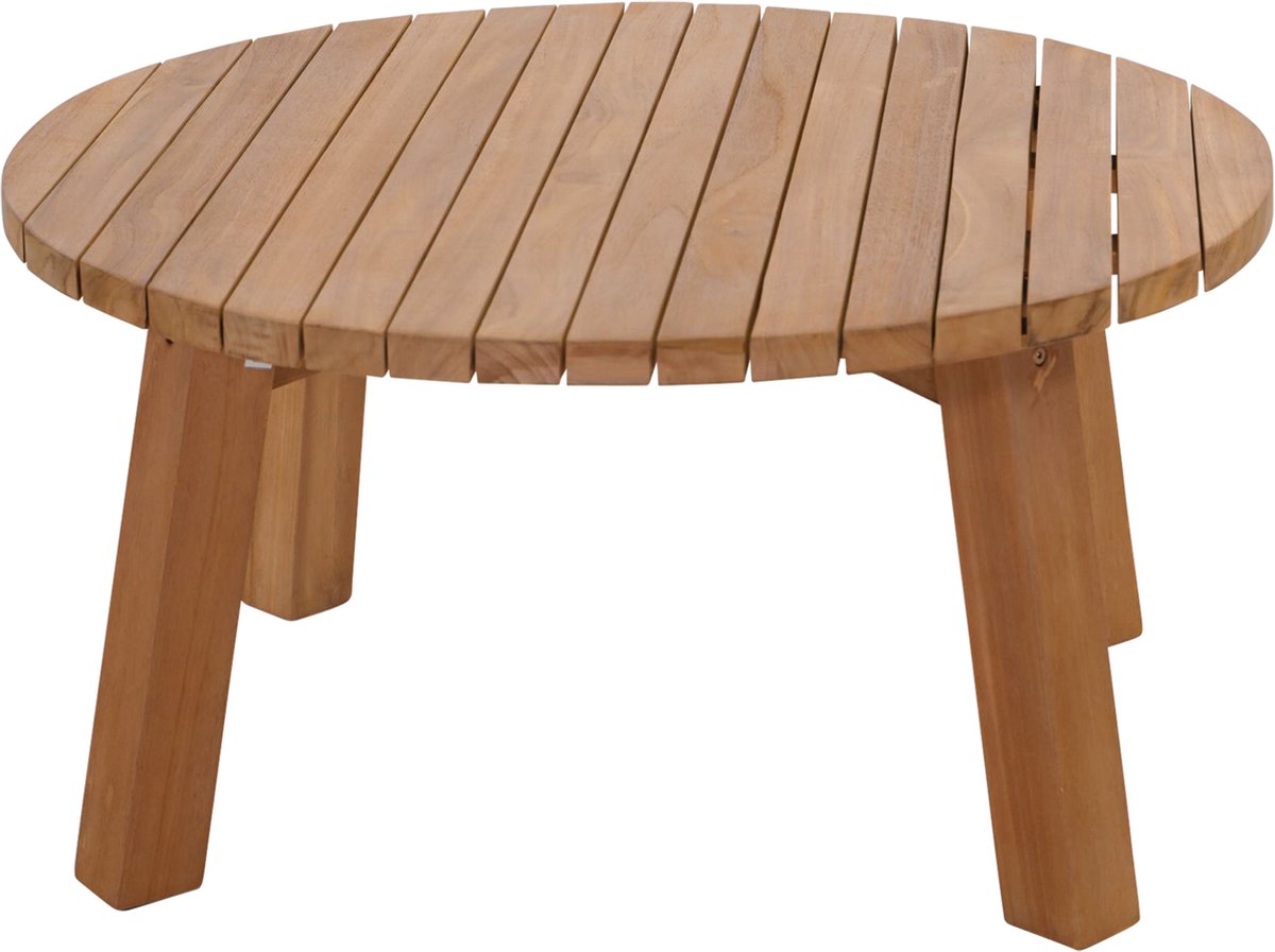 Lesli Living Coffee Table Teak - Ø80x40 cm