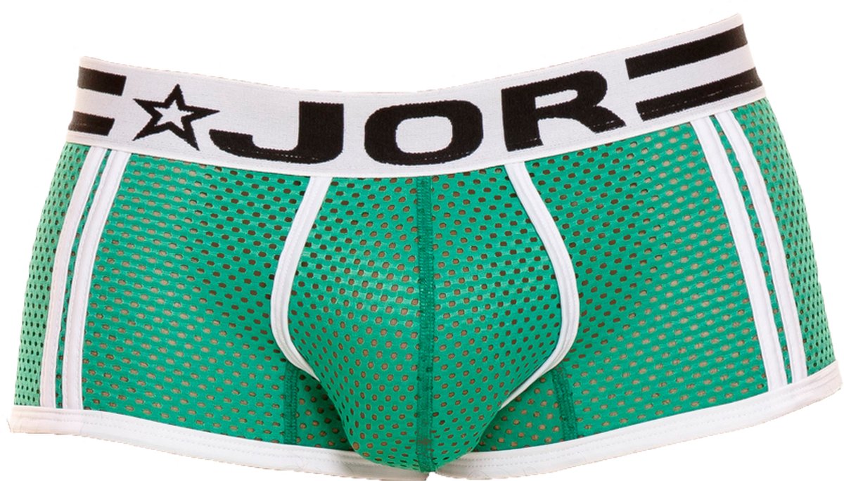 JOR Speed Boxer Green - MAAT S - Heren Ondergoed - Boxershort voor Man - Mannen Boxershort