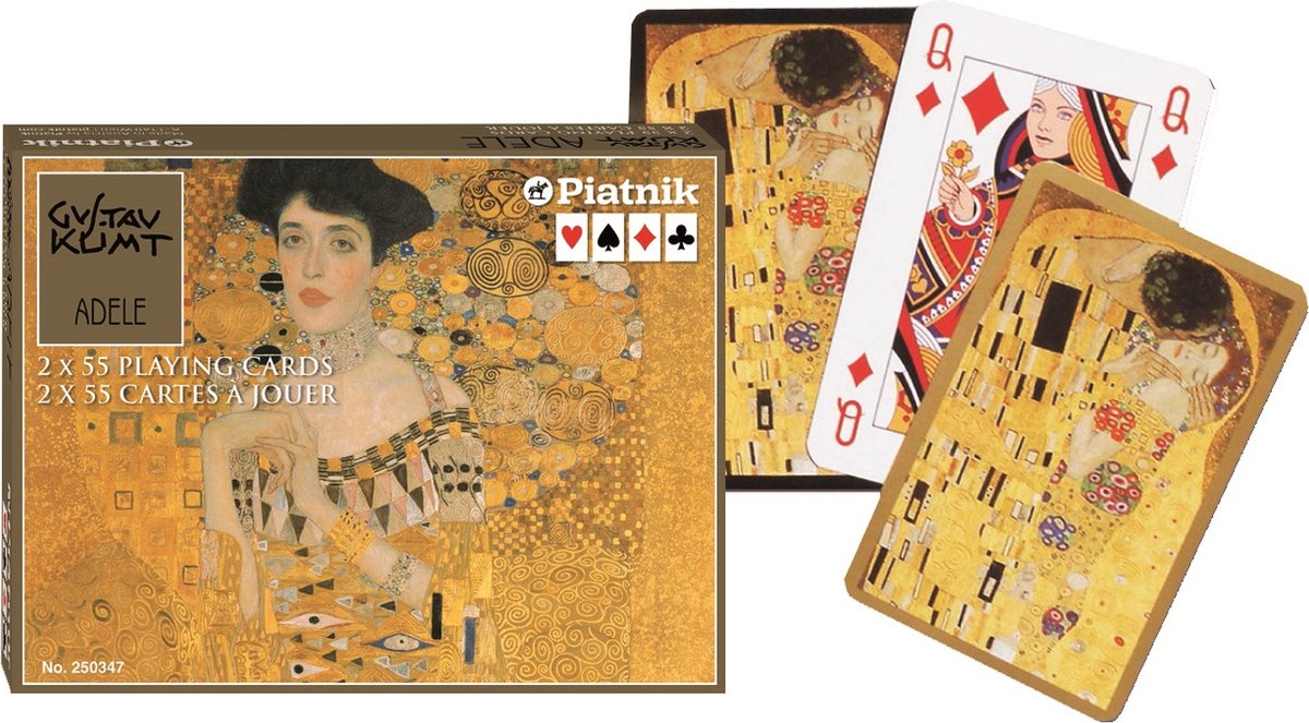 Piatnik Gustav Klimt Adele Speelkaarten - Double Deck