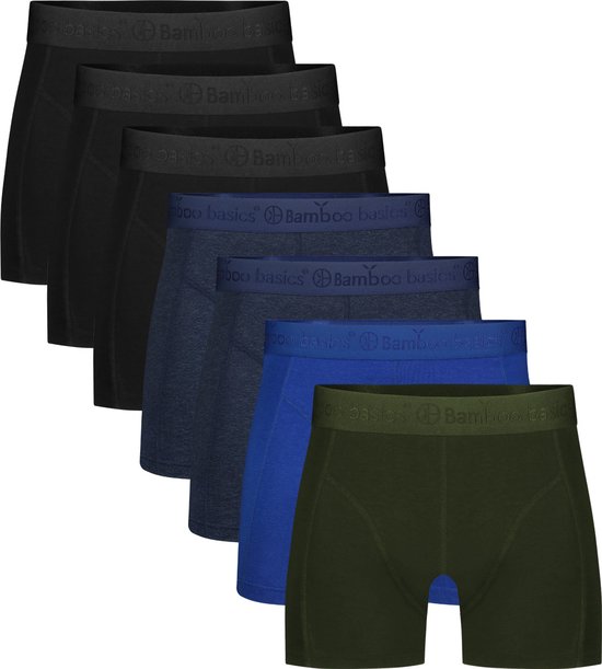 ZAKASA Boxer Shorts Bamboe Heren 6 Pack - Lange Boxershorts Met 3D Pouch Ademend En Comfortabel