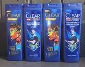 Clear Men Shampoo- Champion Edition - Legend by CR7 -Anti-Roos Shampoo 4x400ml