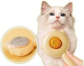 Fluff & Cuddle - Kattenborstel - Hondenborstel - Kattenkam - Huisdierhaar Verwijderaar - Pompoen Borstel - Kattenhaar - Haarverwijderaar Voor Huisdieren