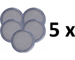 5 X WASBARE HEPA-FILTERS vervanging VOOR PHILIPS SPEEDPRO 5000 AQUA STOFZUIGER FC6721, FC6722, FC6723, FC6724, FC6725, FC6726, FC6727, FC6728, FC6729. Vervanging van filters FC8009/01.