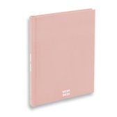 Verhaak - Agenda 2024/2025 - Trendy roze - Week op 2 pagina's - Hardcover - A5 (22x16cm)