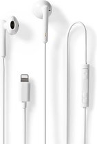 Bedrade Oortjes met 8-PIN Aansluiting - Geschikt voor Apple iPhone - Oortjes met Draad - Headset Oordopjes Microfoon