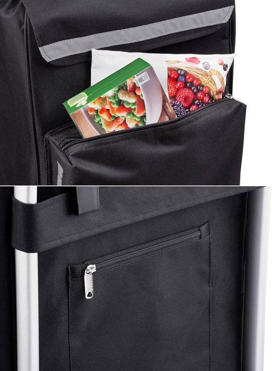 Quattro Shopper, boodschappenwagen die u ook kunt duwen | Winkel voor Boodschappenwagens