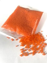 Boules - 10 000 pièces - 7-8 mm - Oranje - Orbeez - Boules absorbant l'eau - Boules d'eau - Boules de gel Transparent - Perles d'eau - Perles d'eau