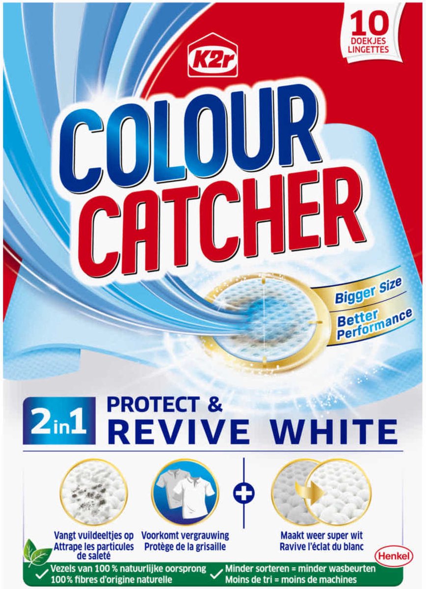 Goedkoopste K2R Colour Catcher Revive White Doekjes