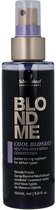 Schwarzkopf BlondMe Cool Blondes Neutralizing Spray Conditioner 150 ML - vrouwen - Voor Beschadigd haar/Geblondeerd haar - Conditioner voor ieder haartype