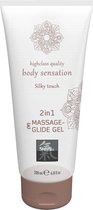 Shiatsu Massage- & Glide Gel 2 In 1 - Silky Touch