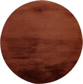 Lalee Heaven | Modern Vloerkleed Hoogpolig | Terra | Tapijt | Karpet | Nieuwe Collectie 2024 | Hoogwaardige Kwaliteit | 160x160 cm