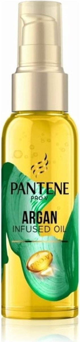 Pantene Pro V Haarolie Argan Infused Hair Oil - 100 ml - Speciaal voor Droog en Beschadigde Haar - Niet Vettig of Plakkerig